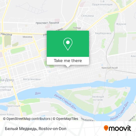 Белый Медведь map