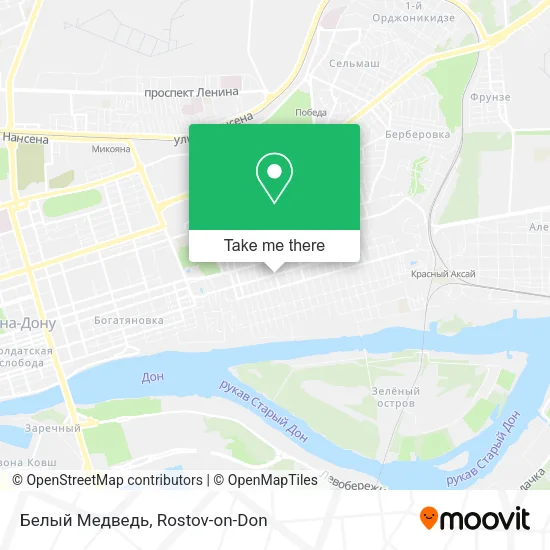 Белый Медведь map