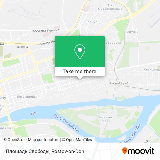 Площадь Свободы map