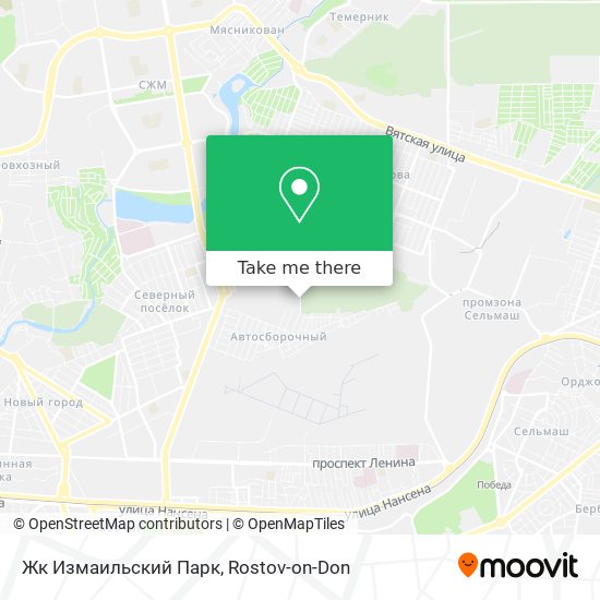 Жк Измаильский Парк map