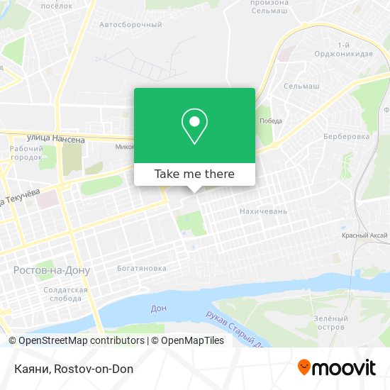 Каяни map