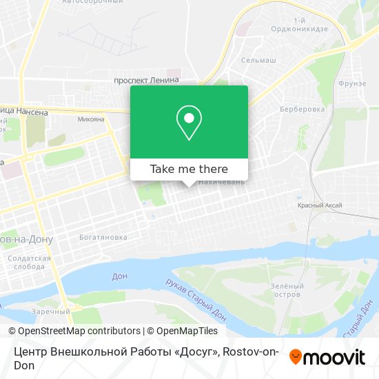 Центр Внешкольной Работы «Досуг» map