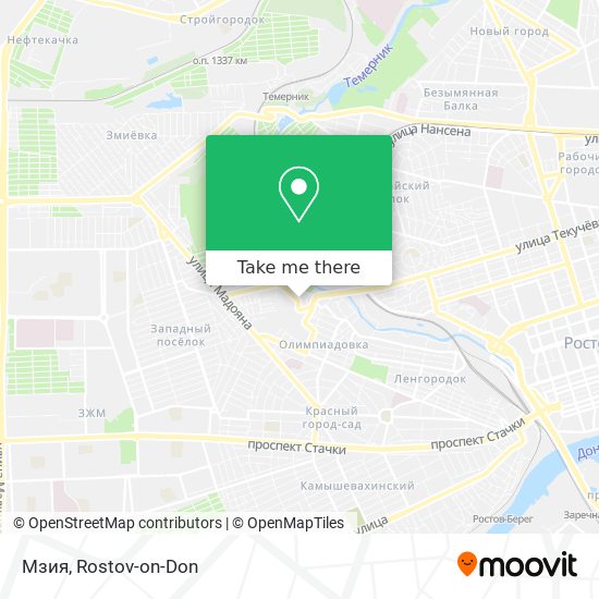 Мзия map