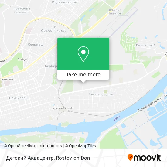 Детский Аквацентр map