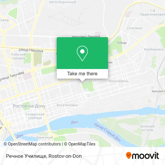 Речное Училище map
