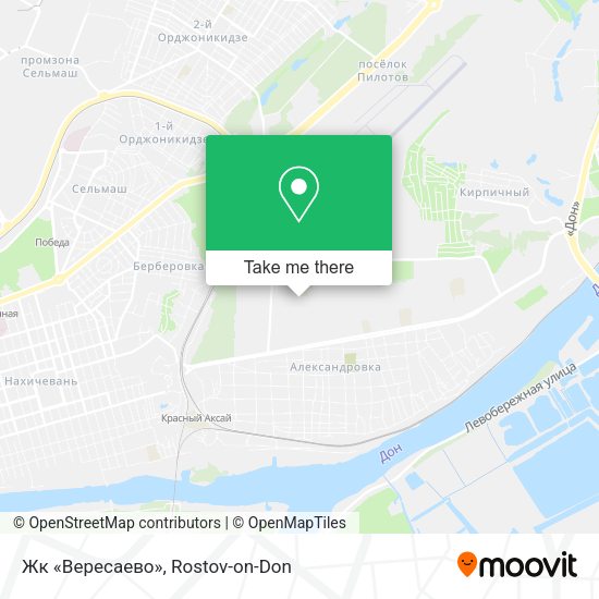 Жк «Вересаево» map