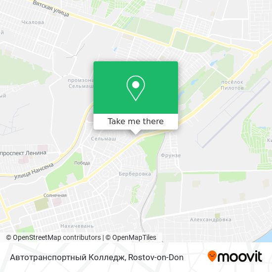 Автотранспортный Колледж map