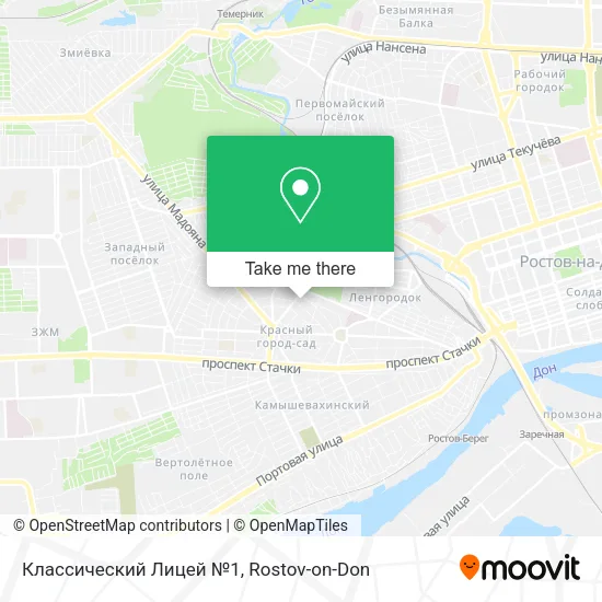 Классический Лицей №1 map