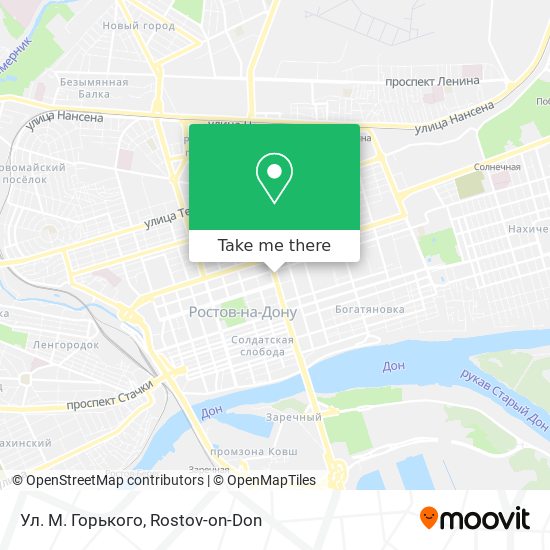 Ул. М. Горького map