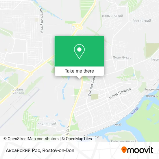 Аксайский Рэс map
