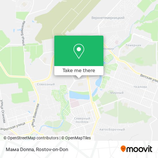 Мама Donna map