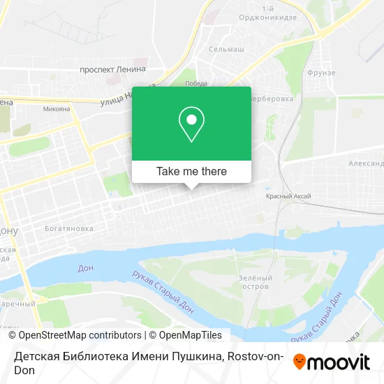 Детская Библиотека Имени Пушкина map