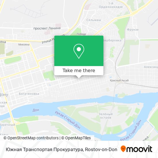 Южная Транспортая Прокуратура map
