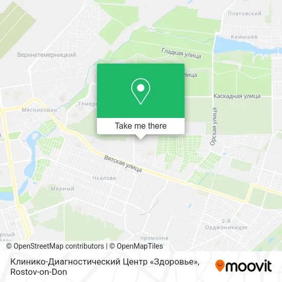 Клинико-Диагностический Центр «Здоровье» map
