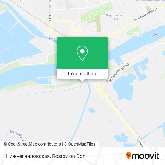 Нижнегниловская map