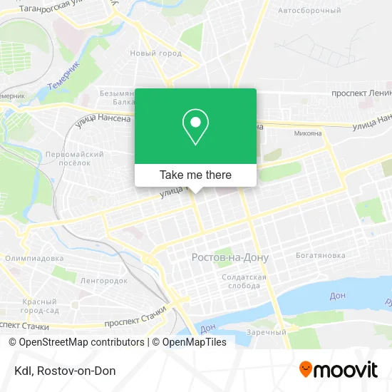 Kdl map