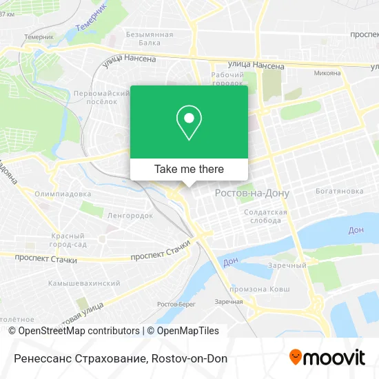 Ренессанс Страхование map