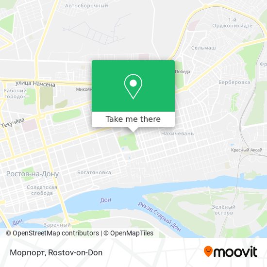 Морпорт map