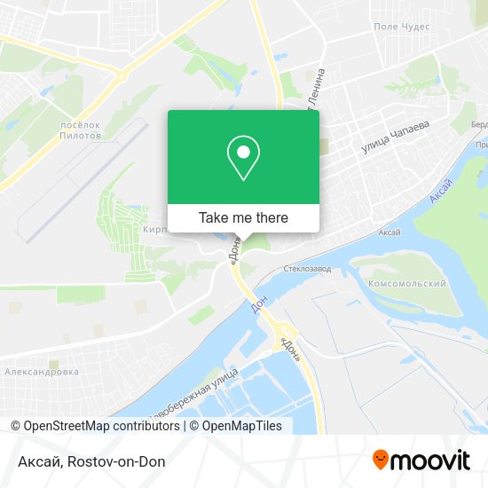 Аксай map
