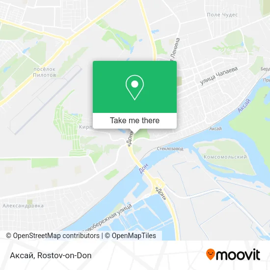 Аксай map