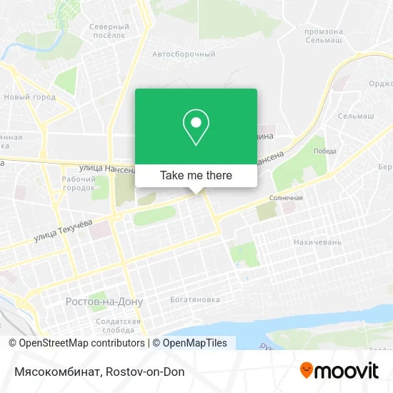 Мясокомбинат map