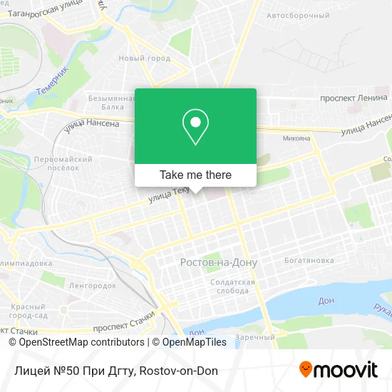 Лицей №50 При Дгту map