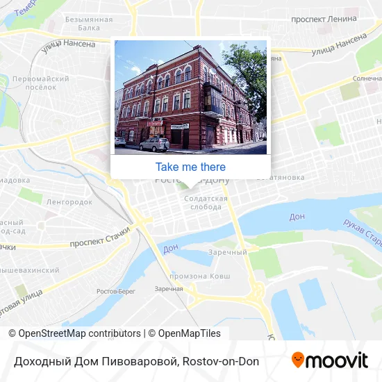 Доходный Дом Пивоваровой map