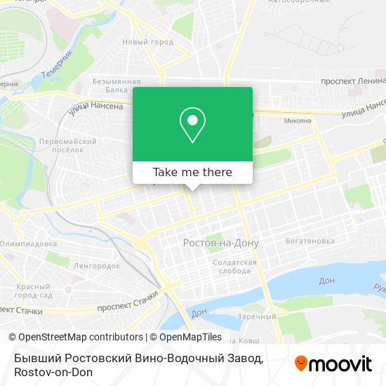 Бывший Ростовский Вино-Водочный Завод map
