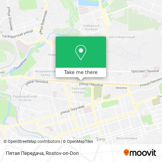 Пятая Передача map