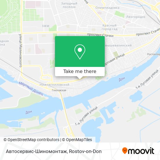 Автосервис-Шиномонтаж map