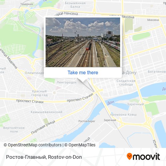 Ростов-Главный map
