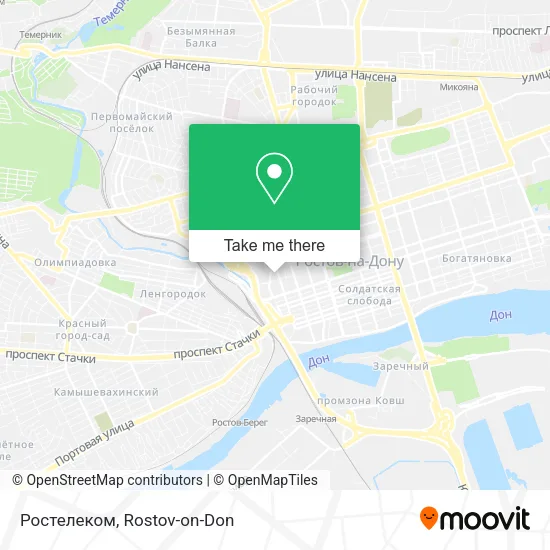 Ростелеком map