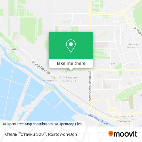 Отель ""Стачки 320"" map