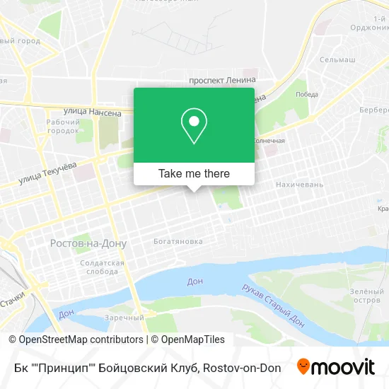 Бк ""Принцип"" Бойцовский Клуб map