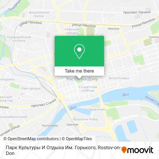 Парк Культуры И Отдыха Им. Горького map