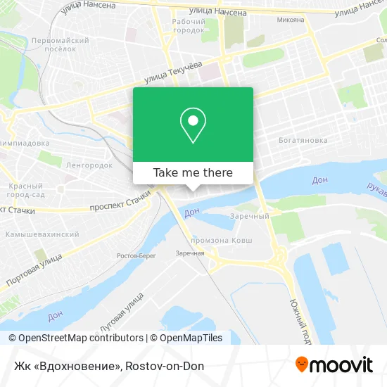 Жк «Вдохновение» map