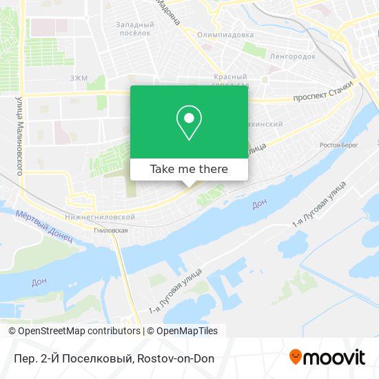 Пер. 2-Й Поселковый map
