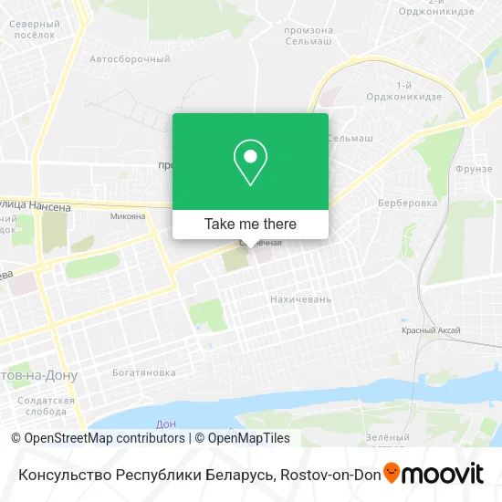 Консульство Республики Беларусь map