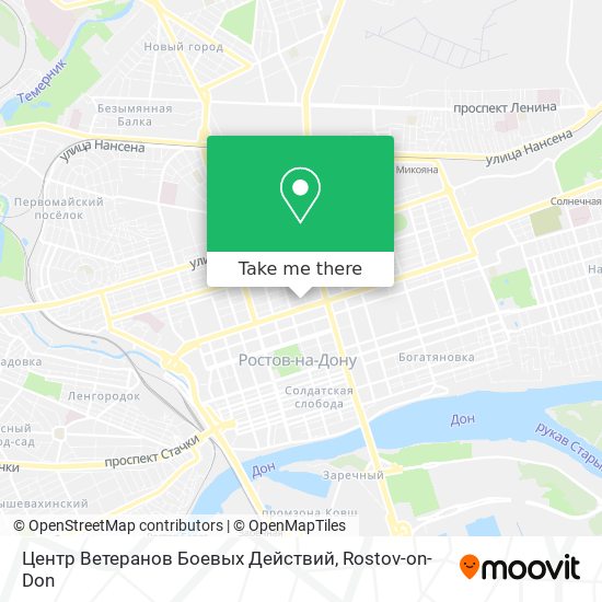 Центр Ветеранов Боевых Действий map