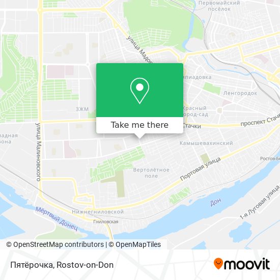 Пятёрочка map