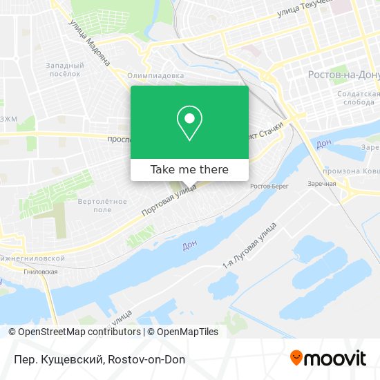 Пер. Кущевский map