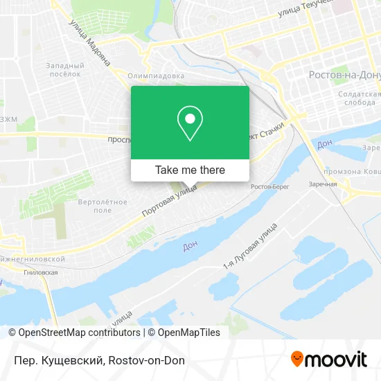 Пер. Кущевский map