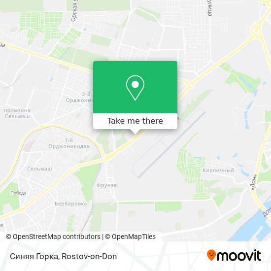 Синяя Горка map