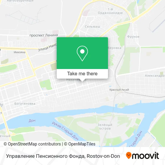 Управление Пенсионного Фонда map