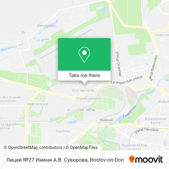 Лицей №27 Имени А.В. Суворова map