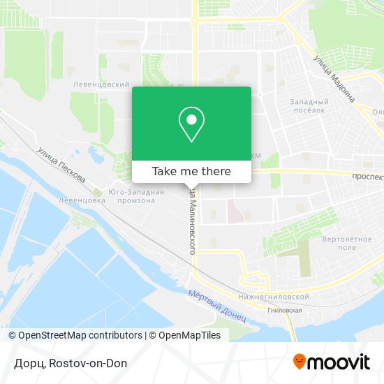 Дорц map