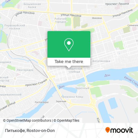 Питькофе map