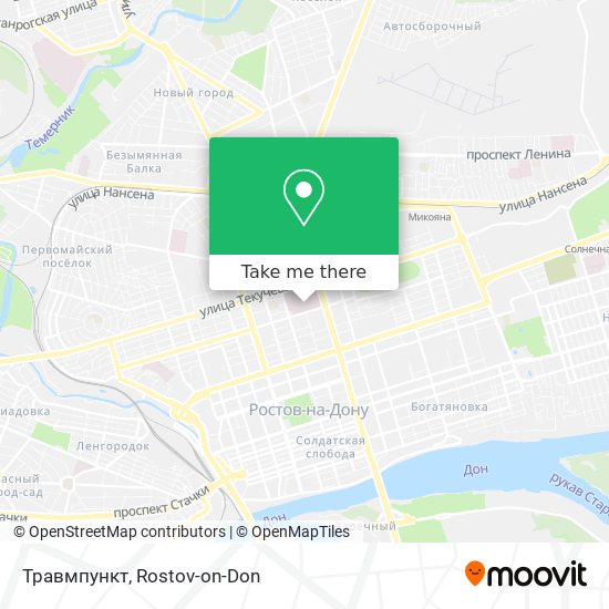 Травмпункт map