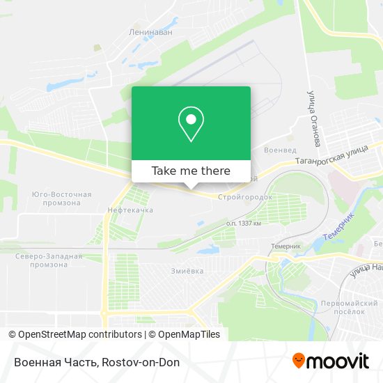 Военная Часть map
