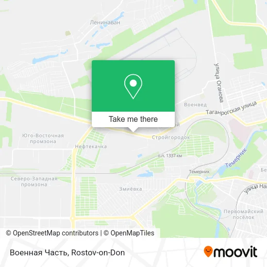 Военная Часть map
